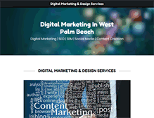 Tablet Screenshot of palmbeachdigital.com